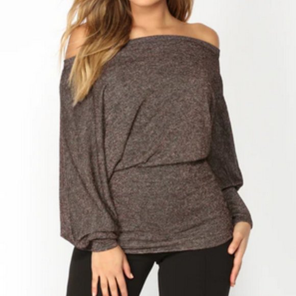 Fashion Nova Comfy Vibes Long Sleeve Dress - Rose Gold Sz: L - Picture 1 of 7